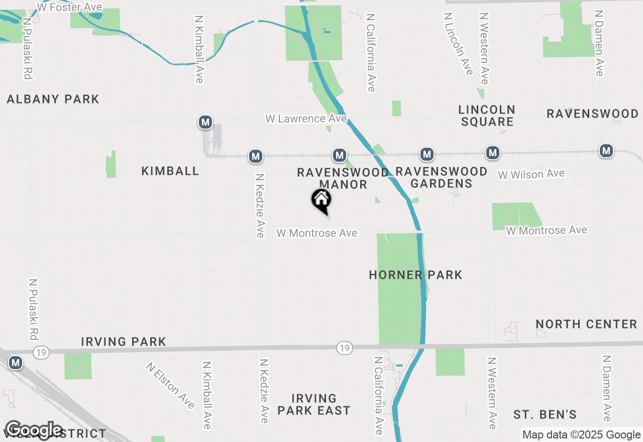 Map of 4425 N Sacramento Avenue, Chicago, IL 60625