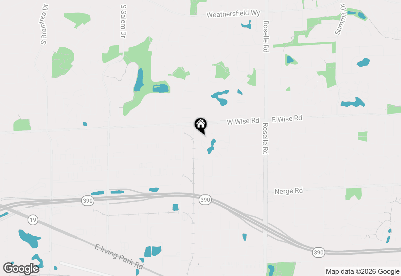 Map of 346 Lucille Lane #346, Schaumburg, IL 60193