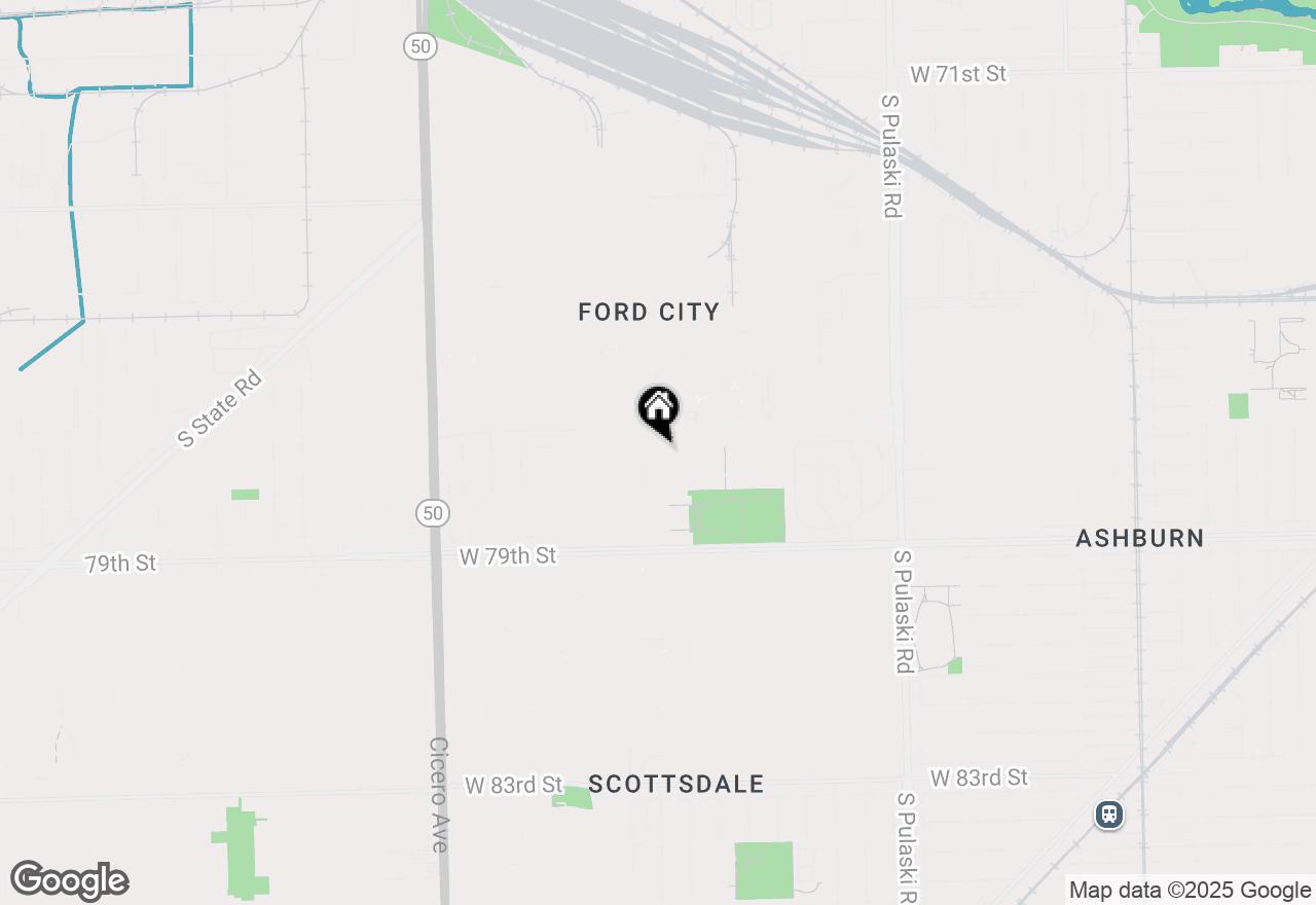 Map of 7718 S Kostner Avenue, Chicago, IL 60652