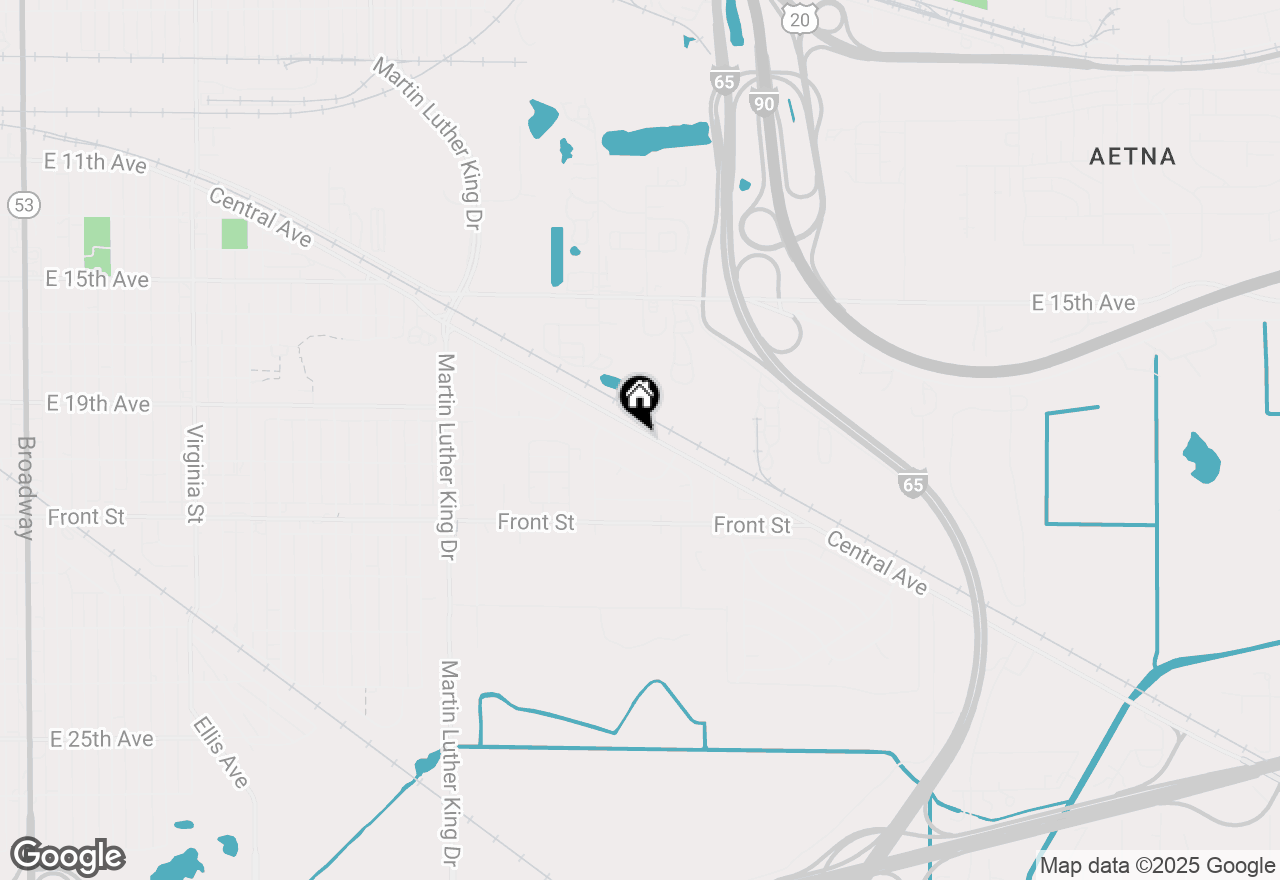 Map of 2204 Central Drive, Gary, IN 46407