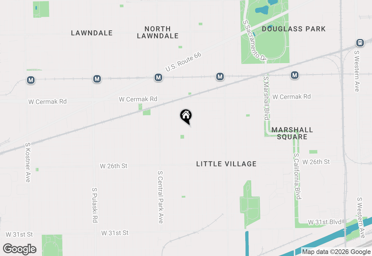 Map of 2351 S Trumbull Avenue, Chicago, IL 60623