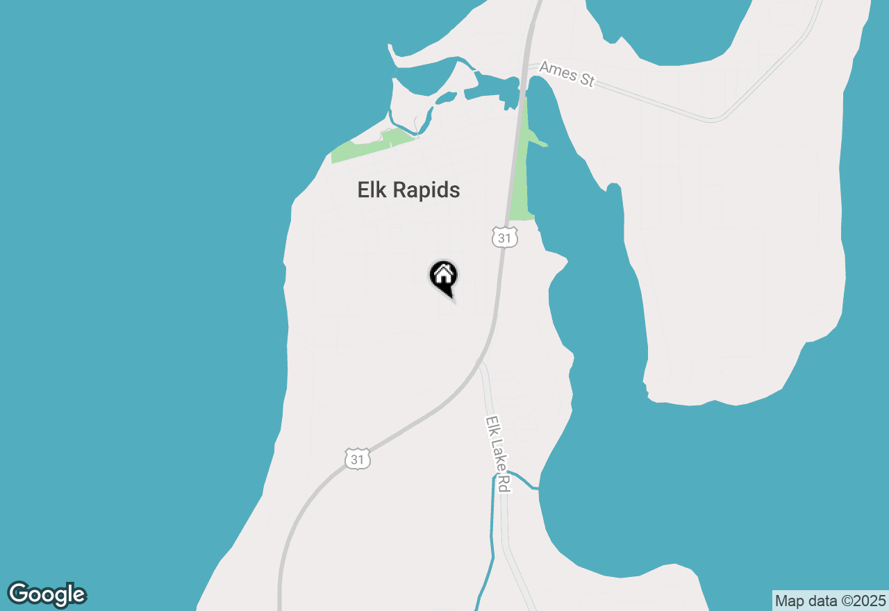 Map of 707 Pine Street, Elk Rapids Twp, MI 49629