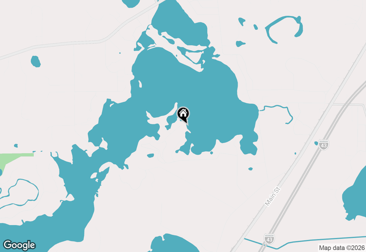Map of N9238 South Shore Dr, East Troy, WI 53120