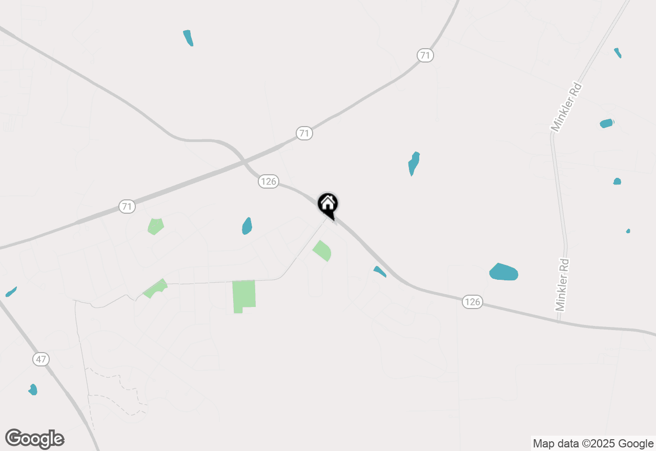 Map of 1842 Wren Road, Yorkville, IL 60560