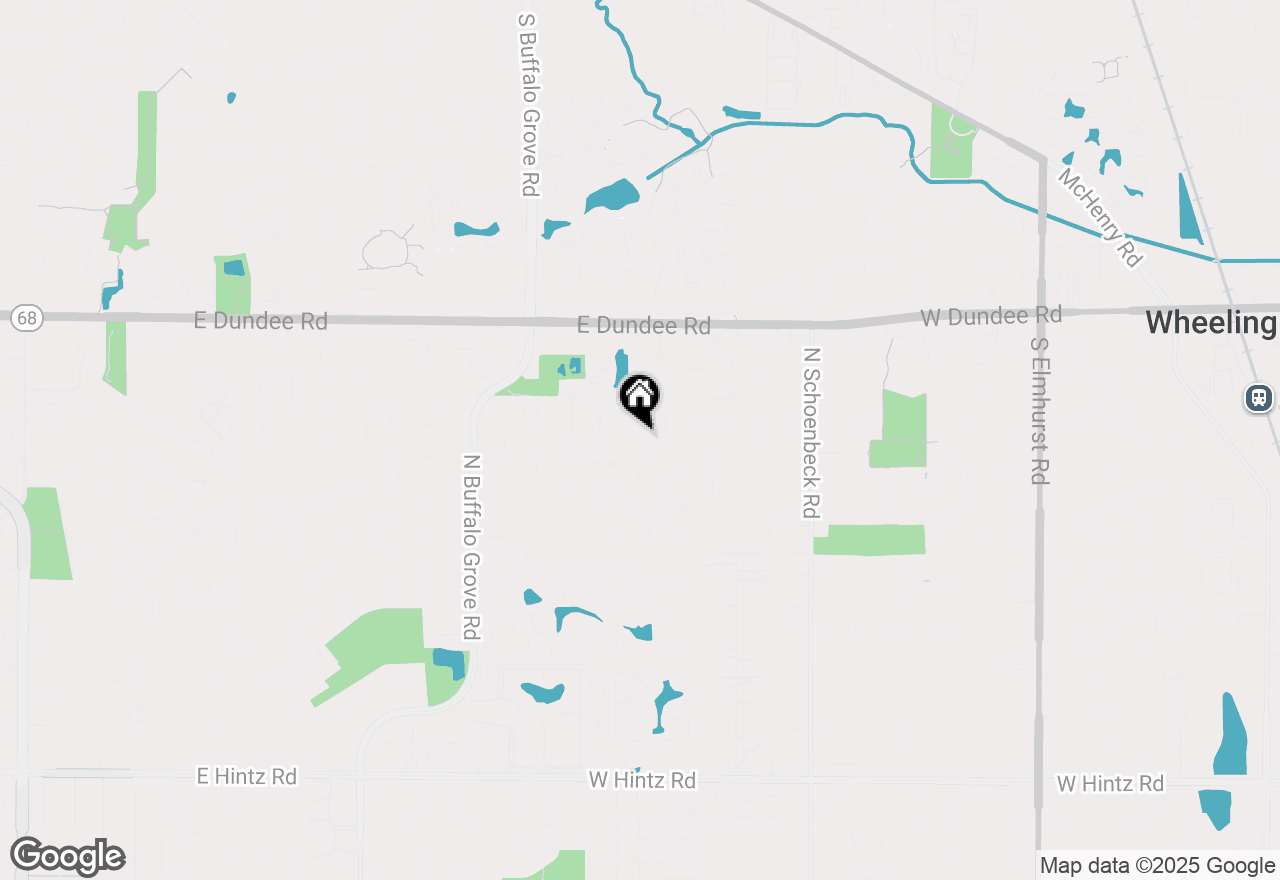 Map of 314 Anthony Road, Buffalo Grove, IL 60089