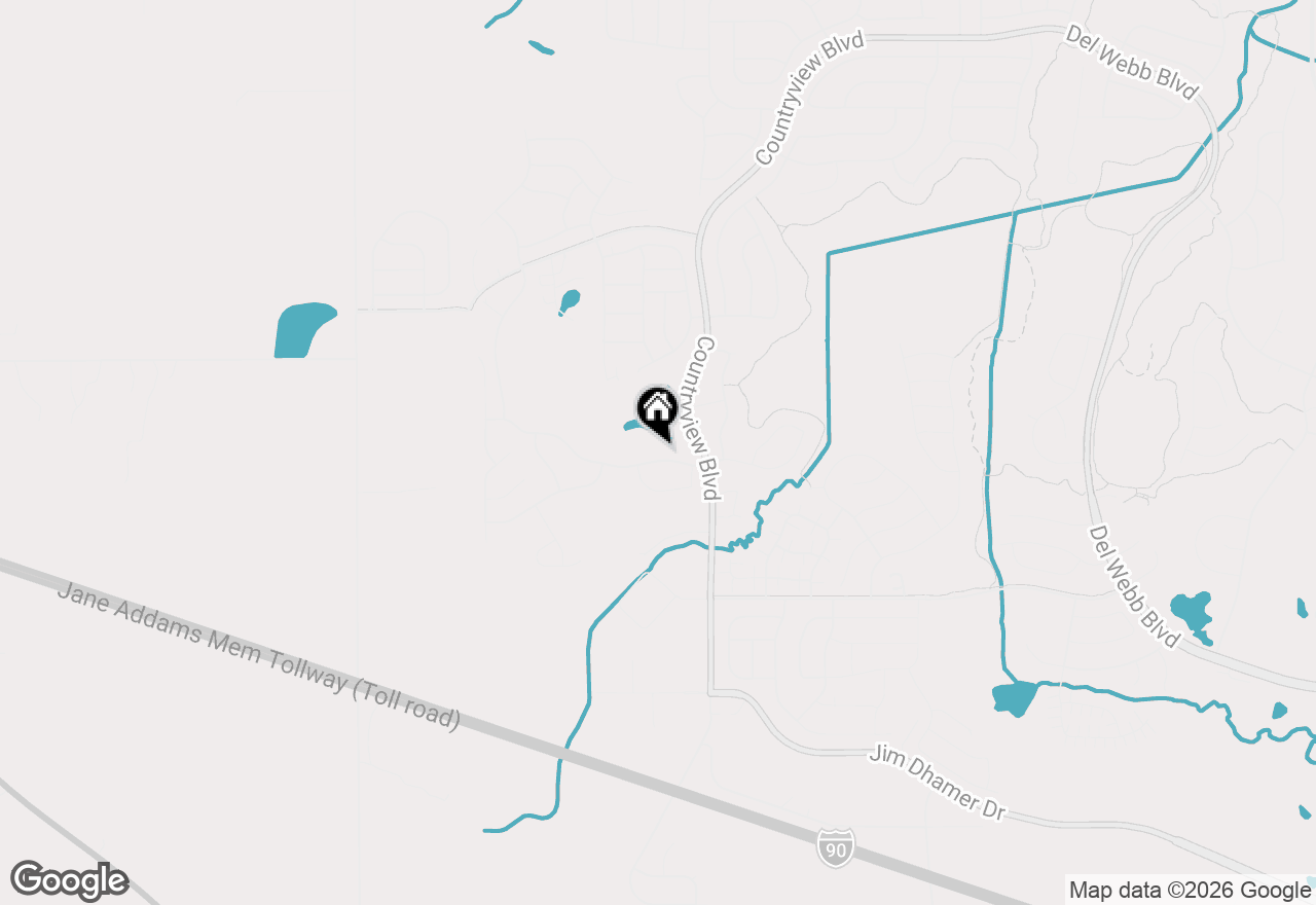 Map of 13972 Redmond Drive, Huntley, IL 60142