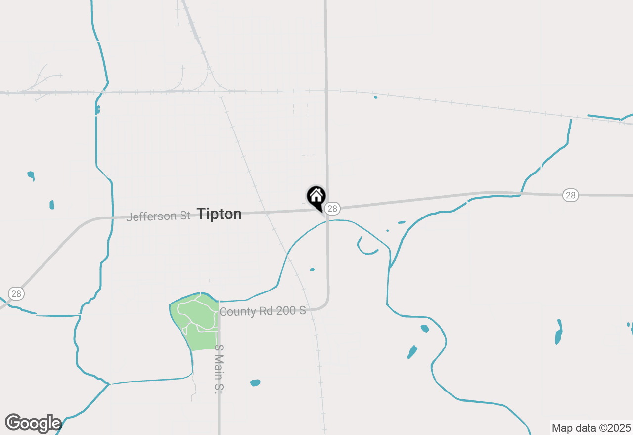 Map of 701 E Jefferson, Tipton, IN 46072