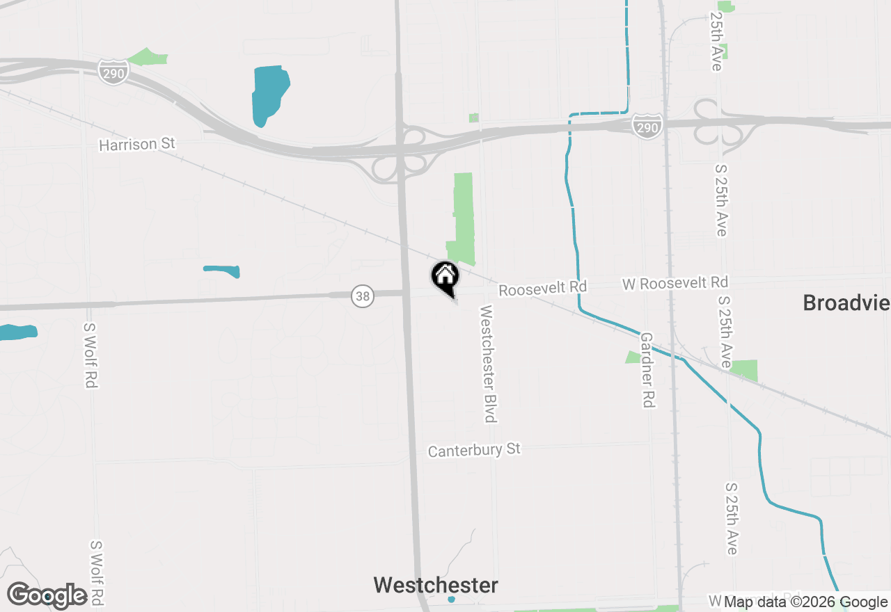 Map of 10264 Pelham Street, Westchester, IL 60154