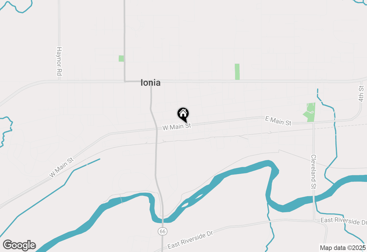 Map of 324 W Main Street, Ionia, MI 48846