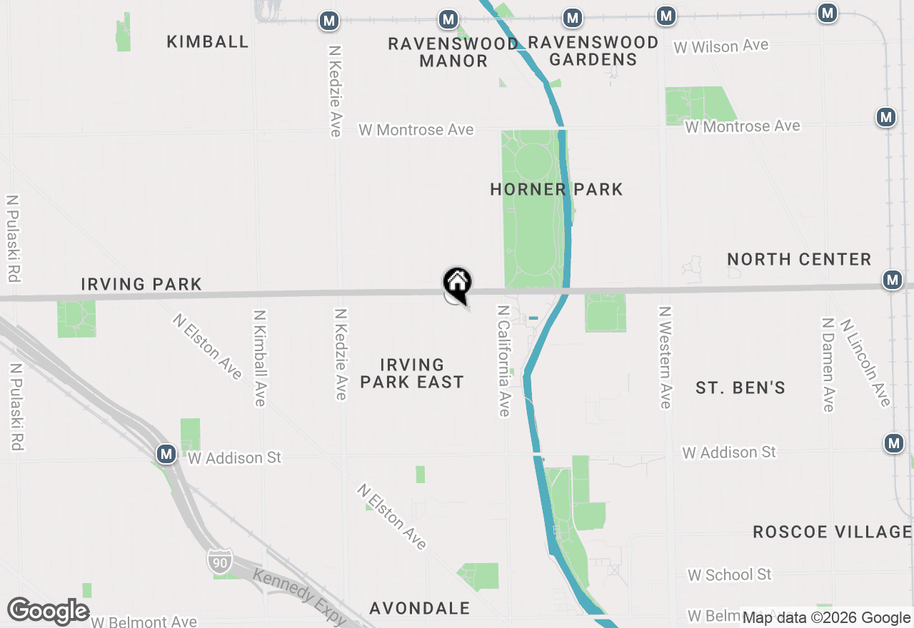 Map of 3926 N Francisco Avenue, Chicago, IL 60618