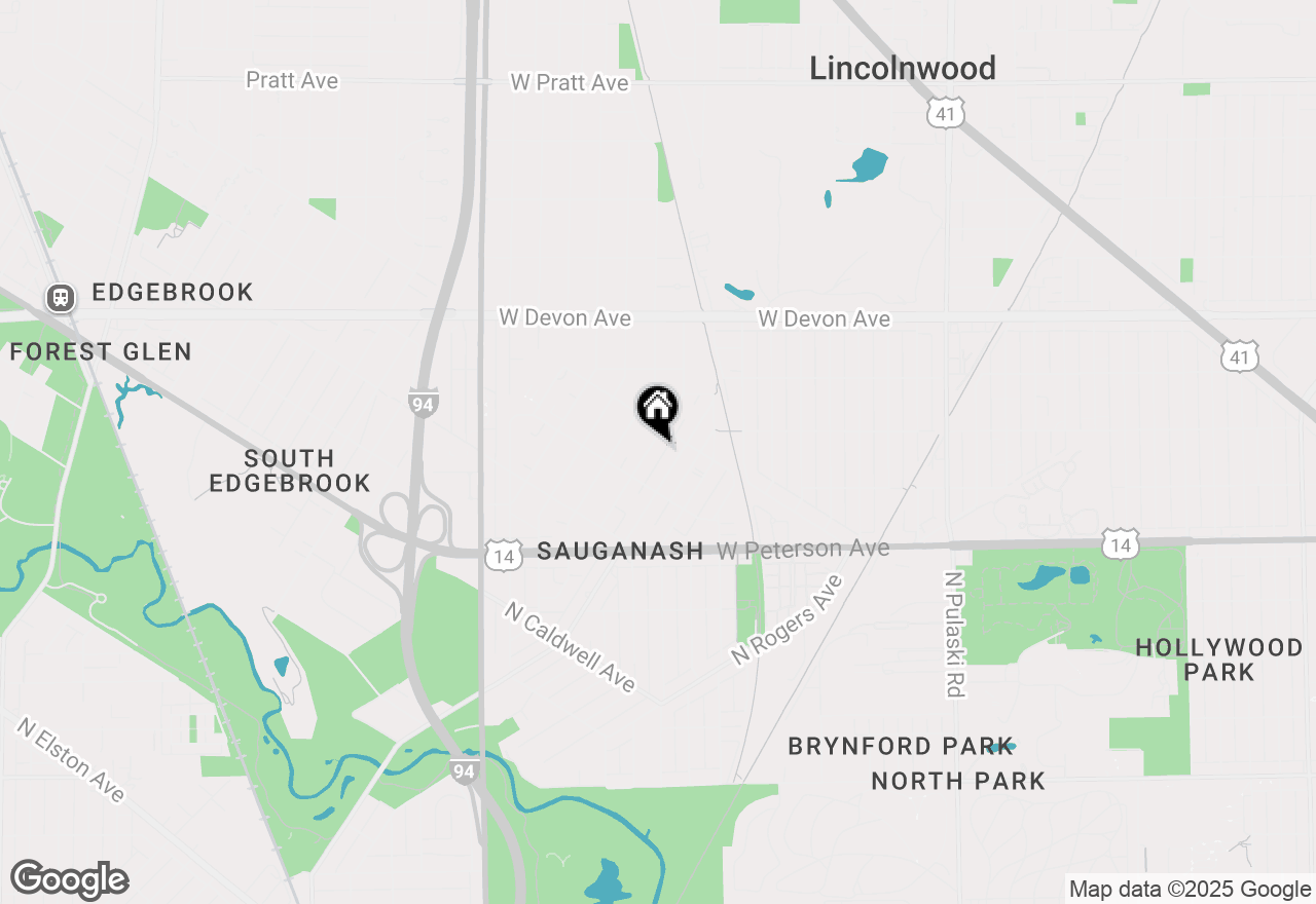 Map of 6133 N Kirkwood Avenue, Chicago, IL 60646