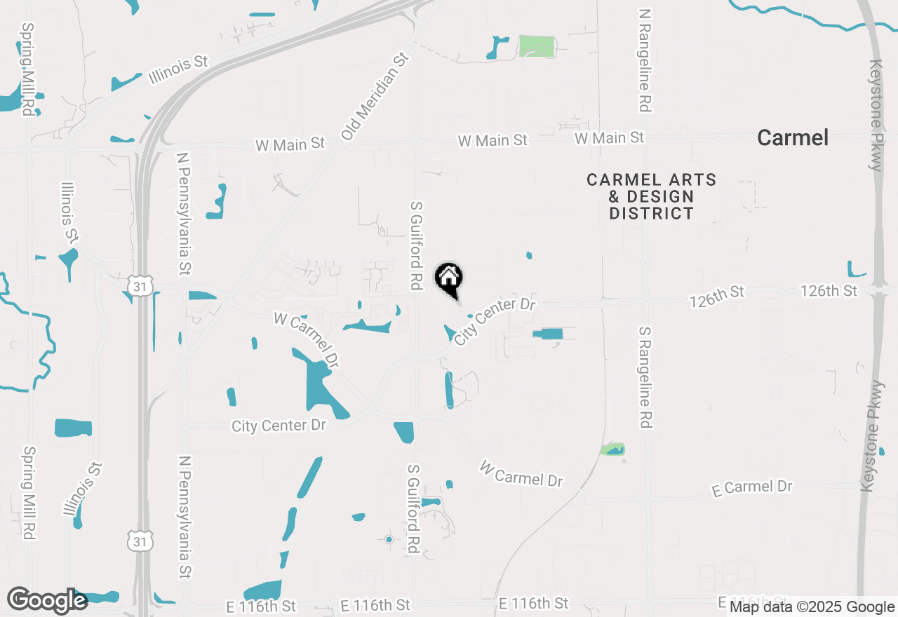 Map of 1044 Timber Creek Drive #2, Carmel, IN 46032