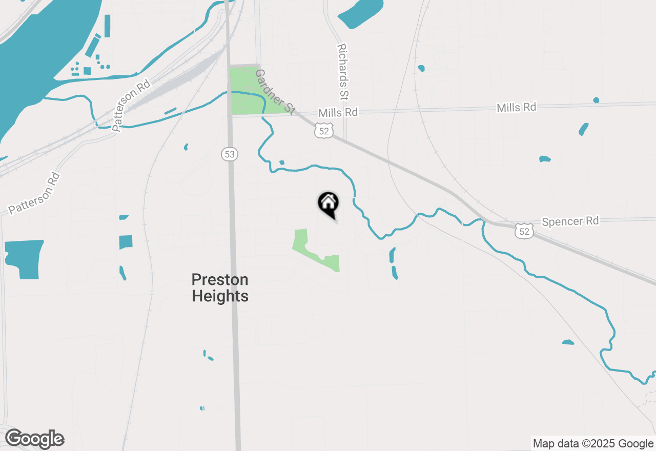 Map of 1519 Sugar Valley Lane, Joliet, IL 60433