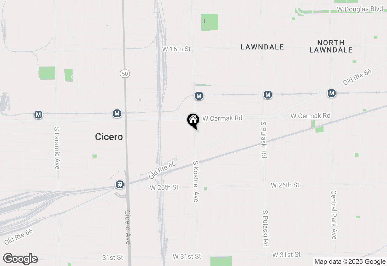 Map of 2250 S Kostner Avenue, Chicago, IL 60623