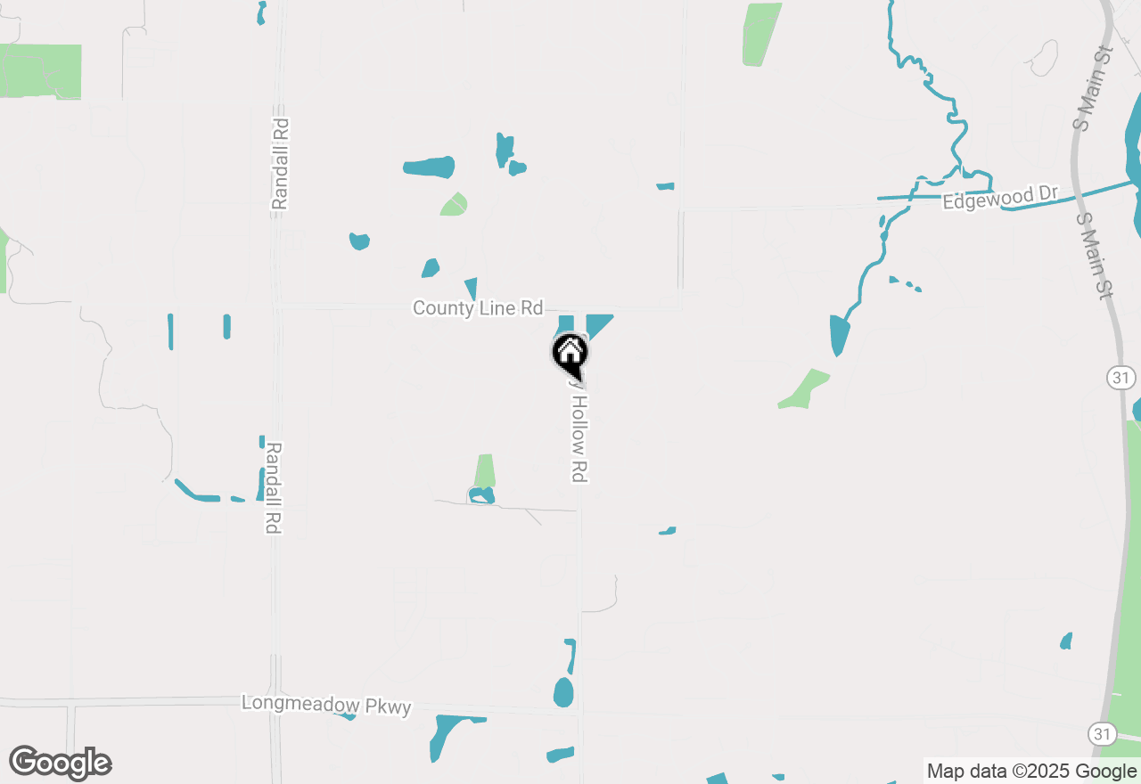 Map of 1721 Fernwood Lane, Algonquin, IL 60102