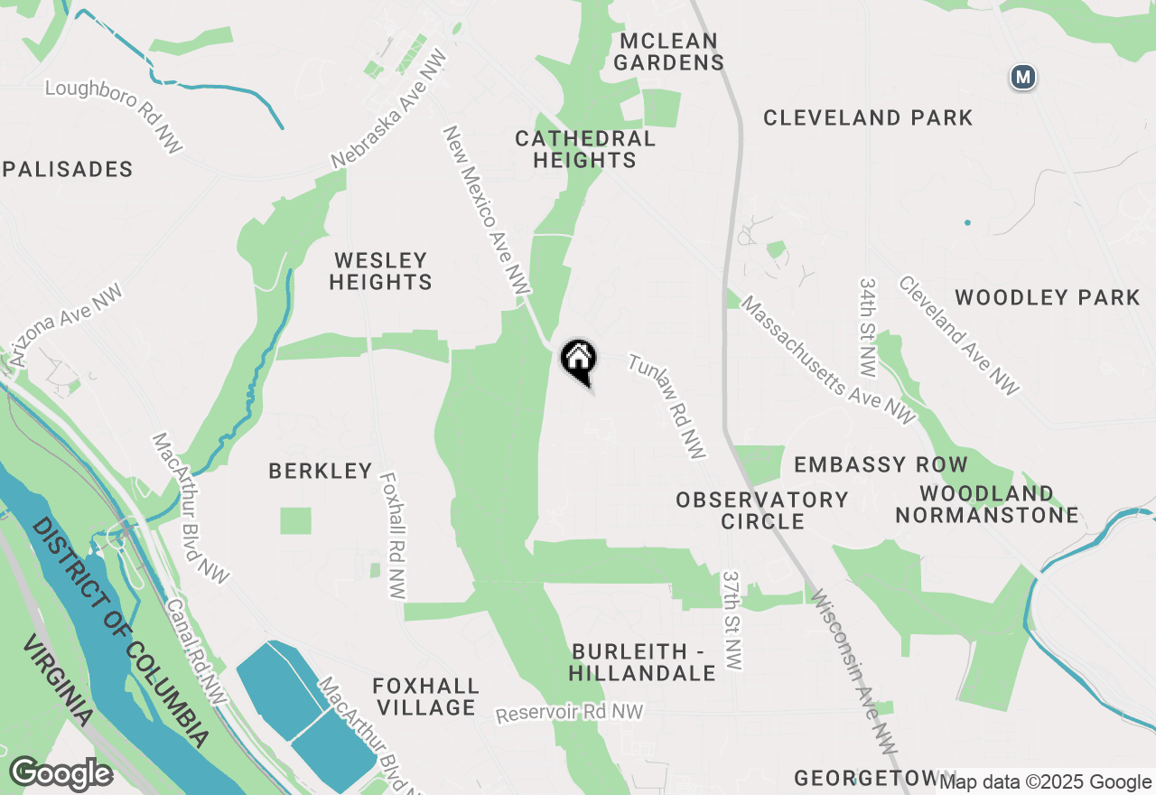 Map of 2647 41st Street Nw #2, Washington, DC 20007