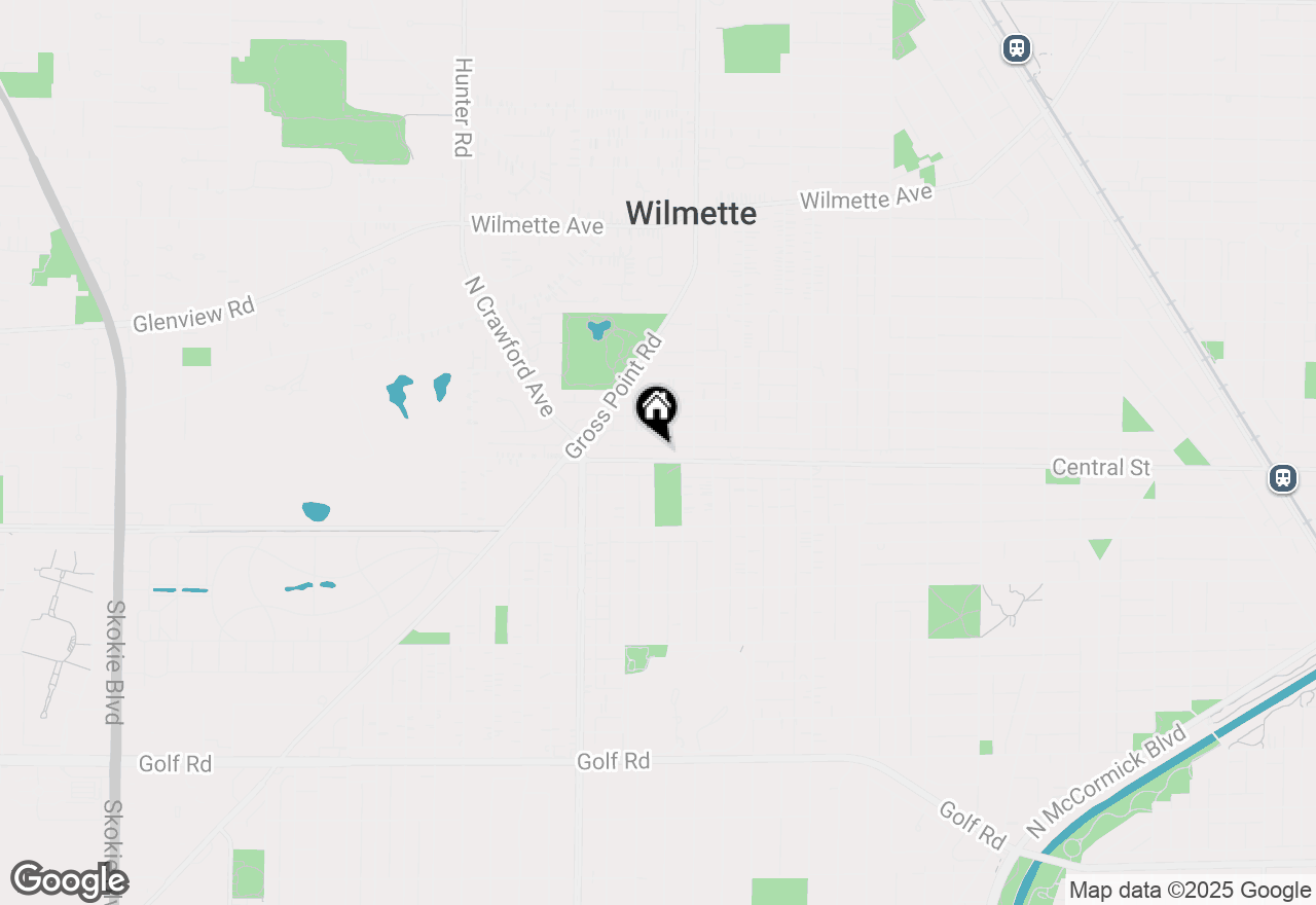 Map of 3231 Central Street, Evanston, IL 60201