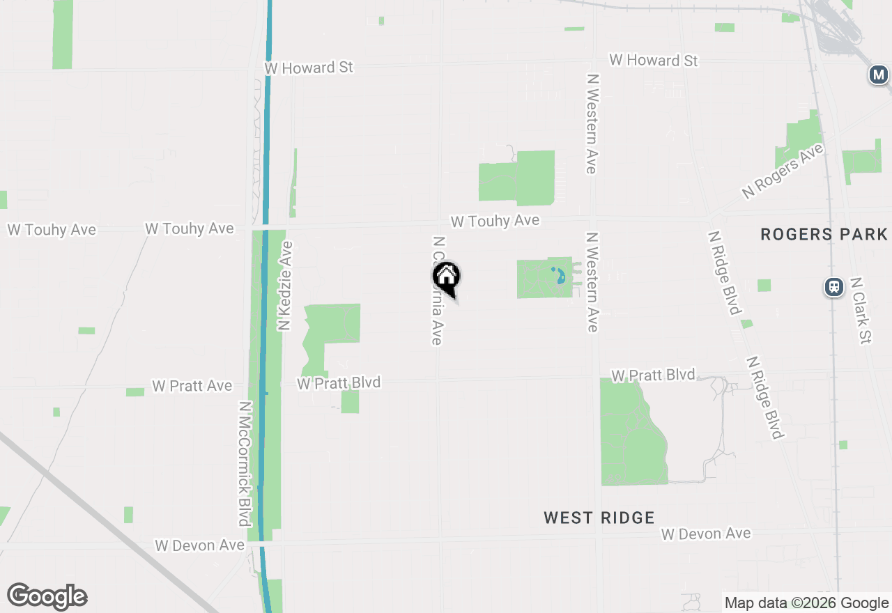 Map of 2747 W Lunt Avenue, Chicago, IL 60645