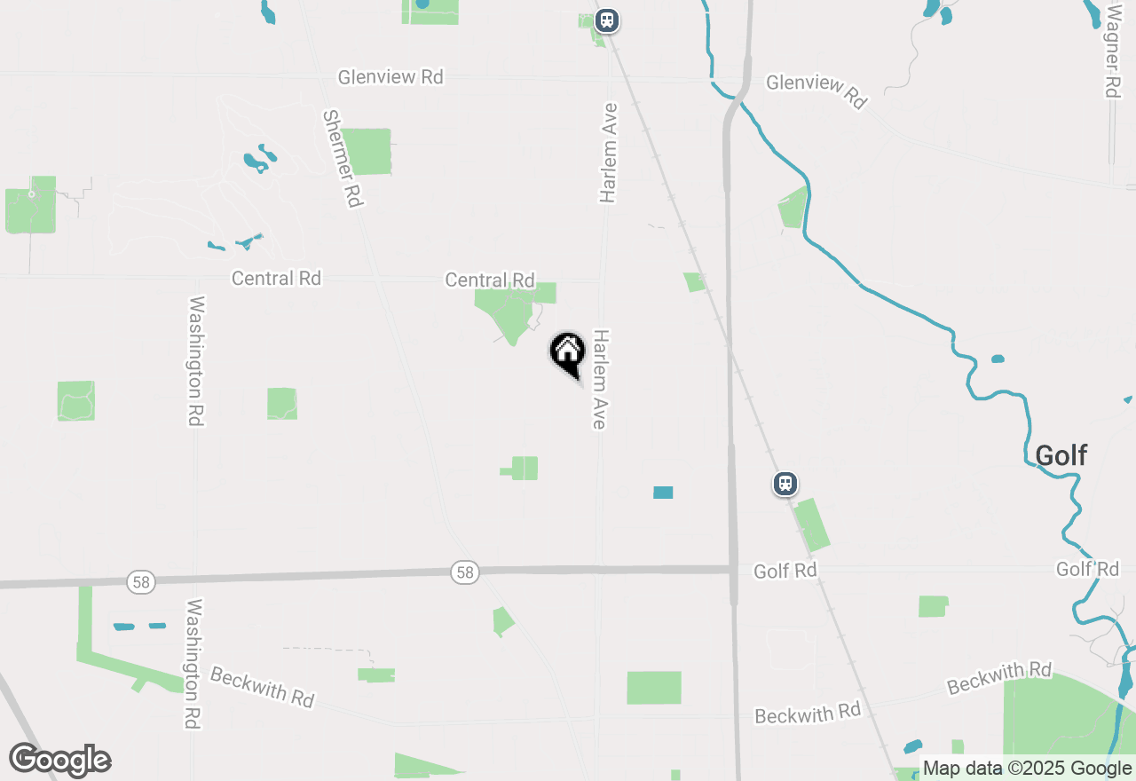 Map of 324 Washington, Glenview, IL 60025