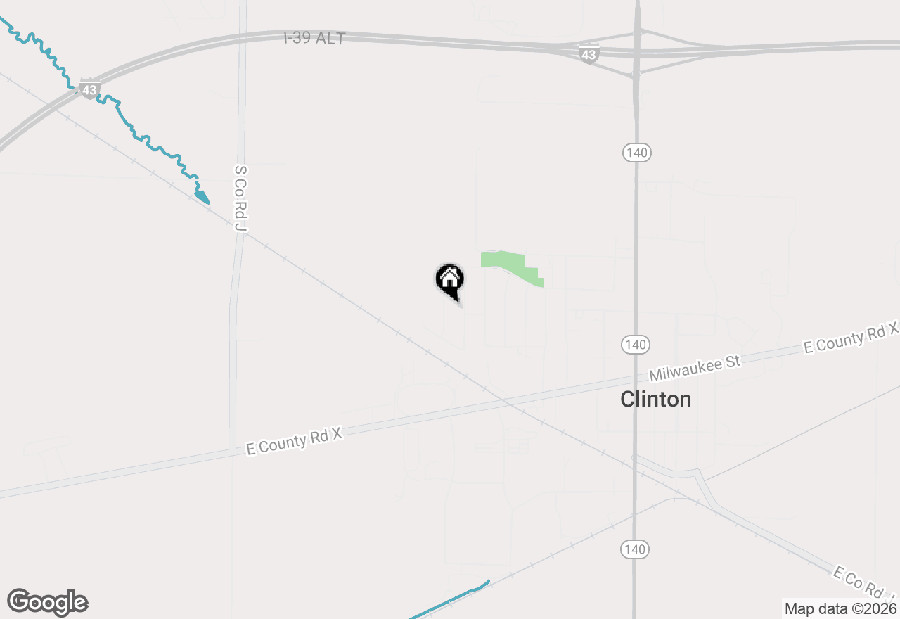 Map of 515 Jensen Drive, Clinton, WI 53525