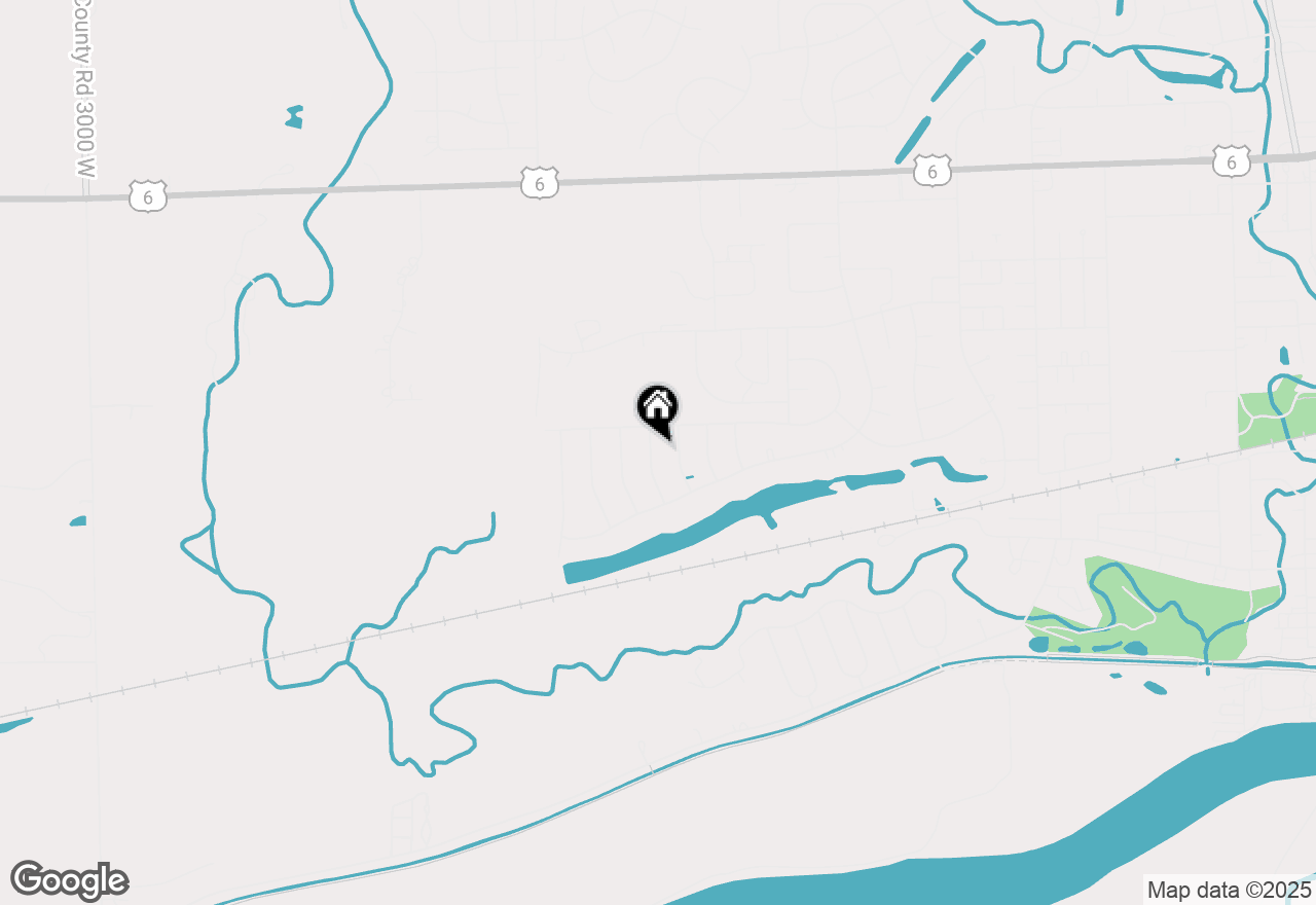 Map of 1075 Wooded Crest Drive, Morris, IL 60450