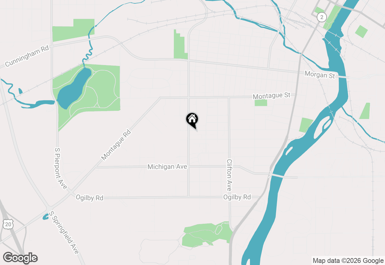 Map of 1212 Lincoln Avenue, Rockford, IL 61102