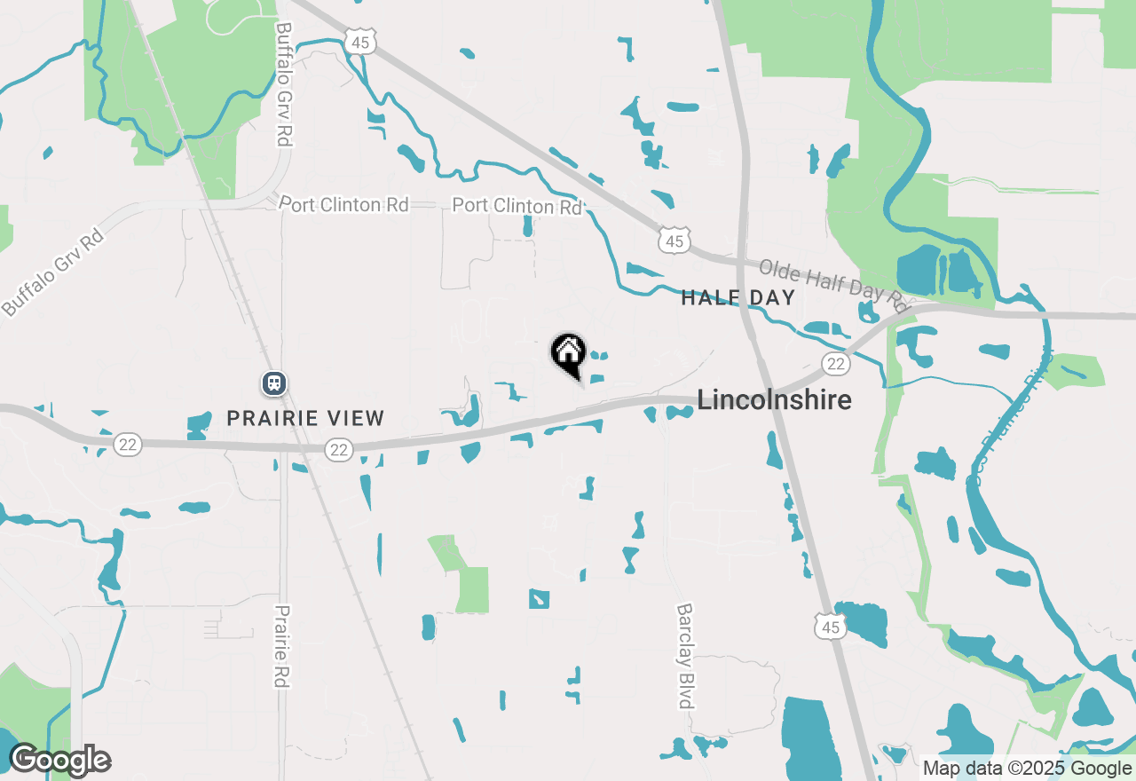 Map of 11 Beaconsfield Court, Lincolnshire, IL 60069