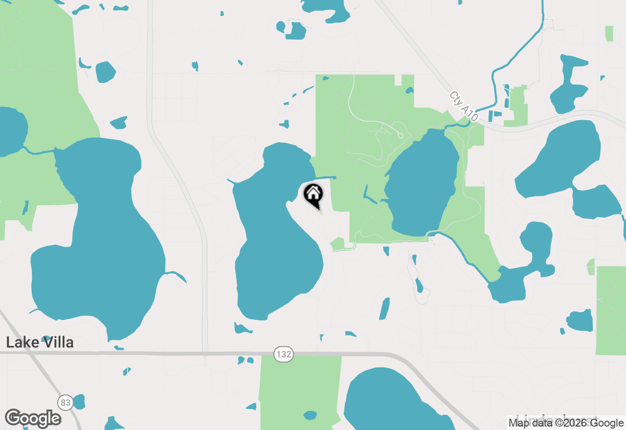 Map of 38624 N Miller Road, Lake Villa, IL 60046