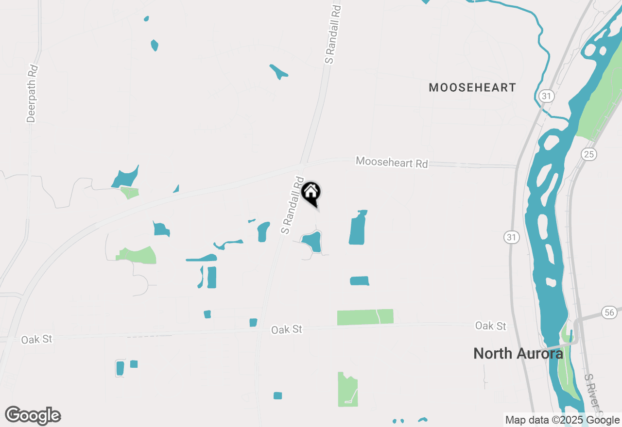 Map of 504 Dogwood Court, North Aurora, IL 60542