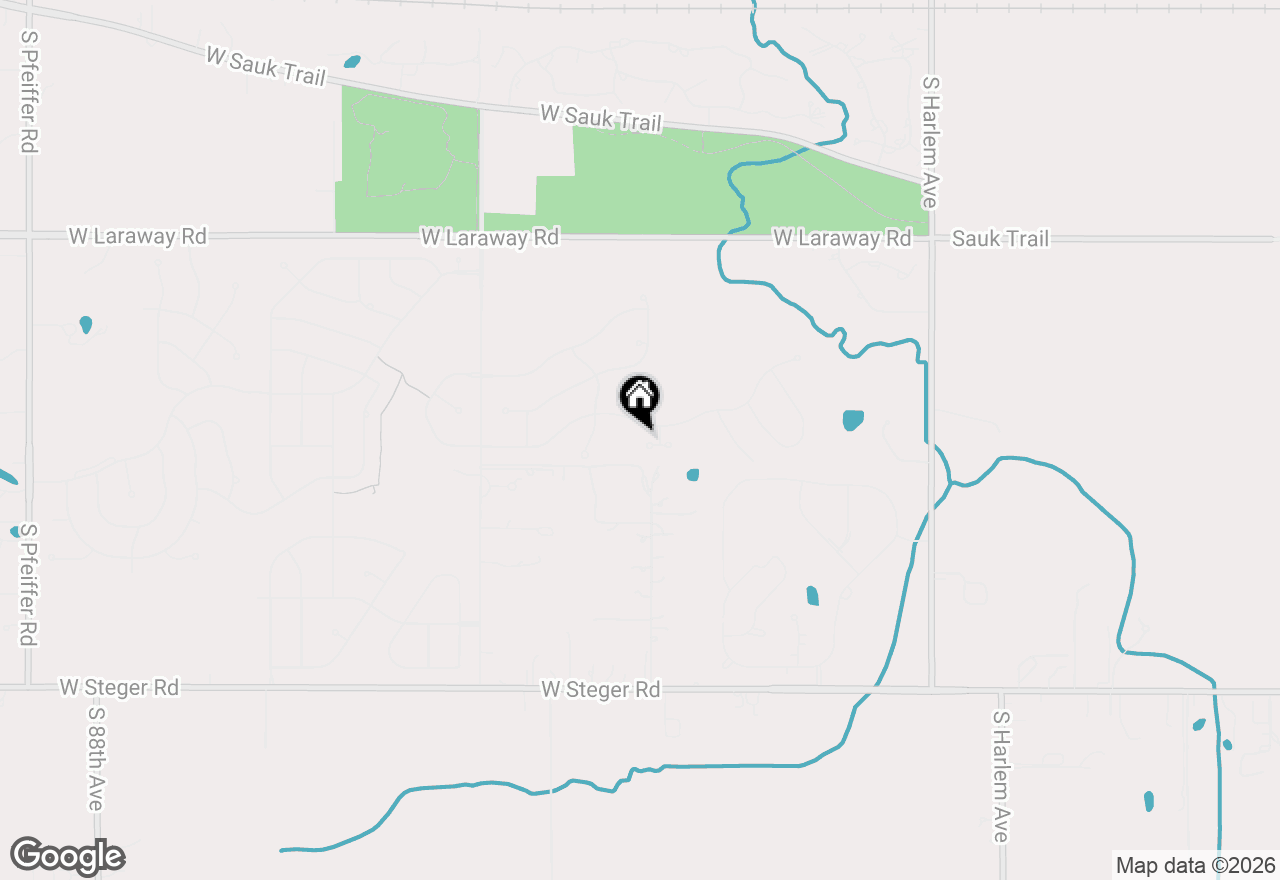 Map of 22642 Frontier Court, Frankfort, IL 60423