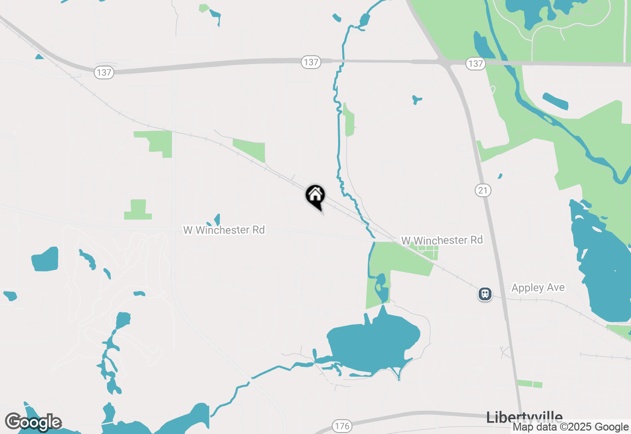 Map of 1013 Wellington Avenue, Libertyville, IL 60048