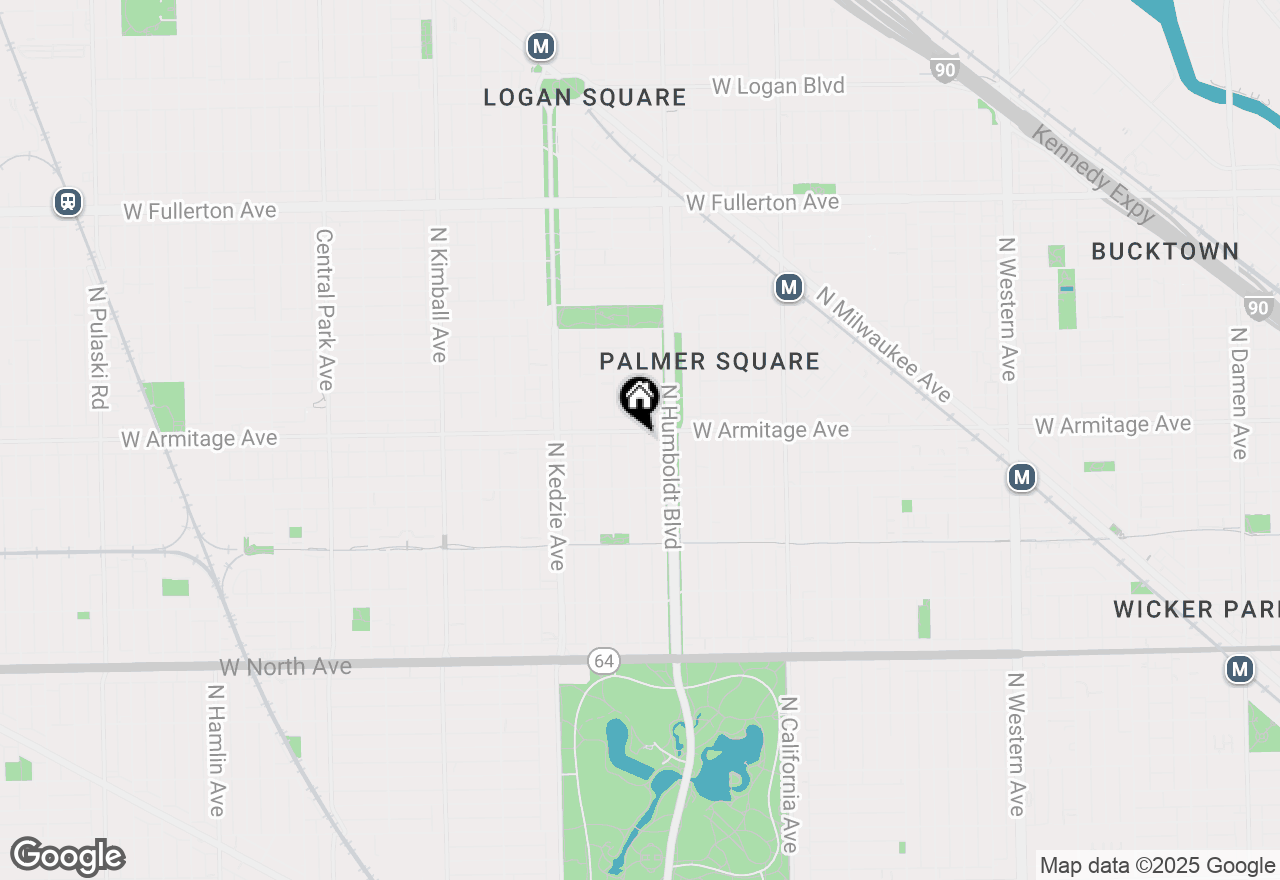 Map of 3021 W Armitage Avenue #404, Chicago, IL 60647