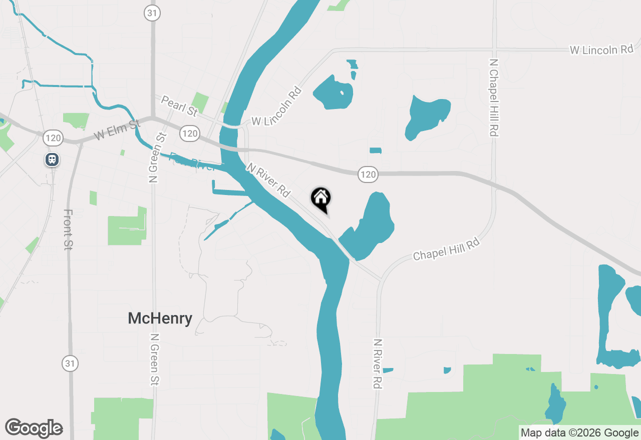 Map of 814 N River Road, Mchenry, IL 60051