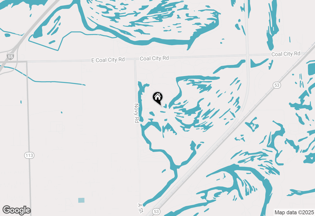 Map of 140 Fossil Lake Court, Wilmington, IL 60481