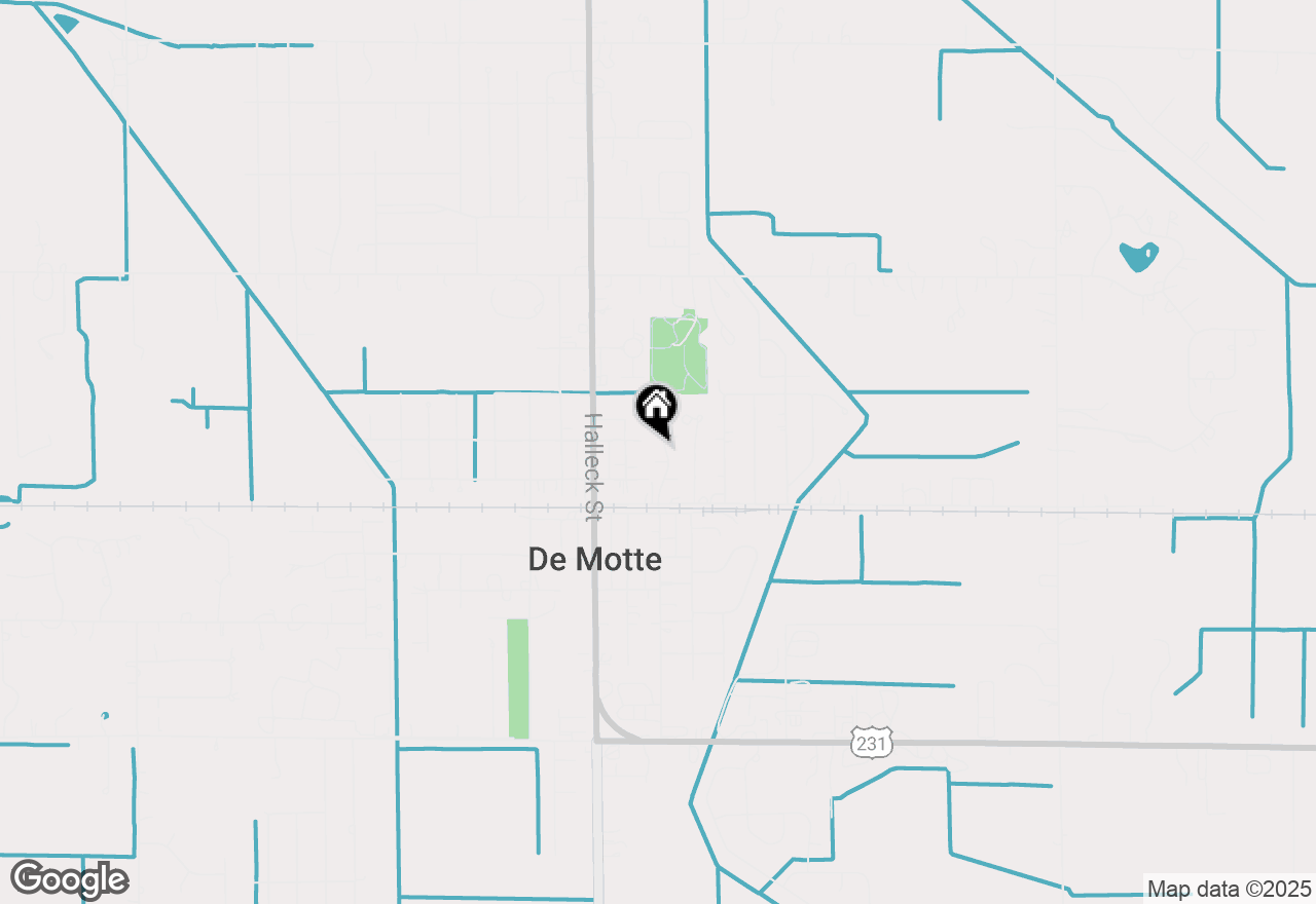 Map of 540 A Begonia Street Se, Demotte, IN 46310