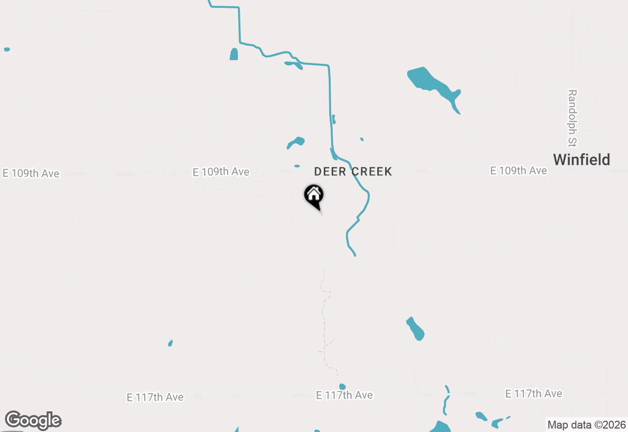 Map of 11032 Lola Lane, Crown Point, IN 46307