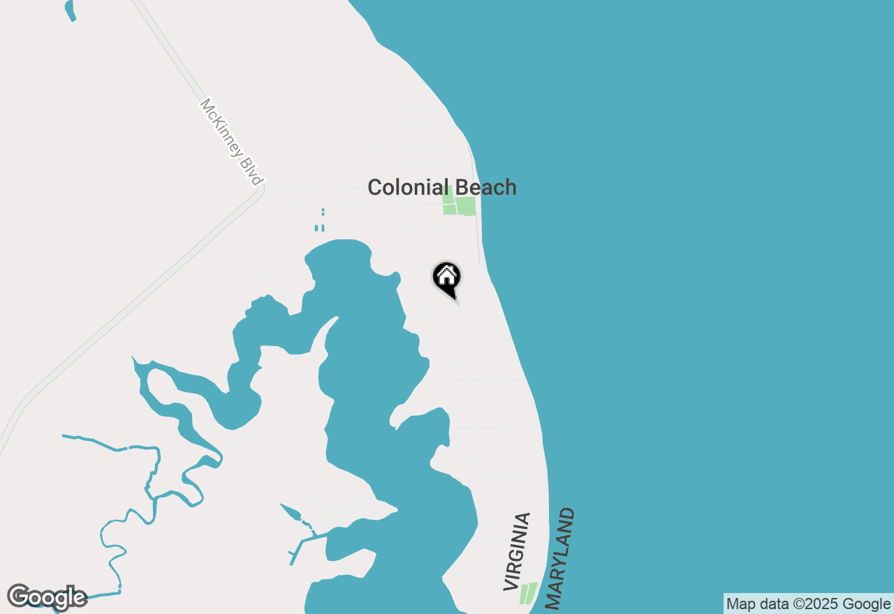 Map of 31 Bancroft Avenue, Colonial Beach, VA 22443