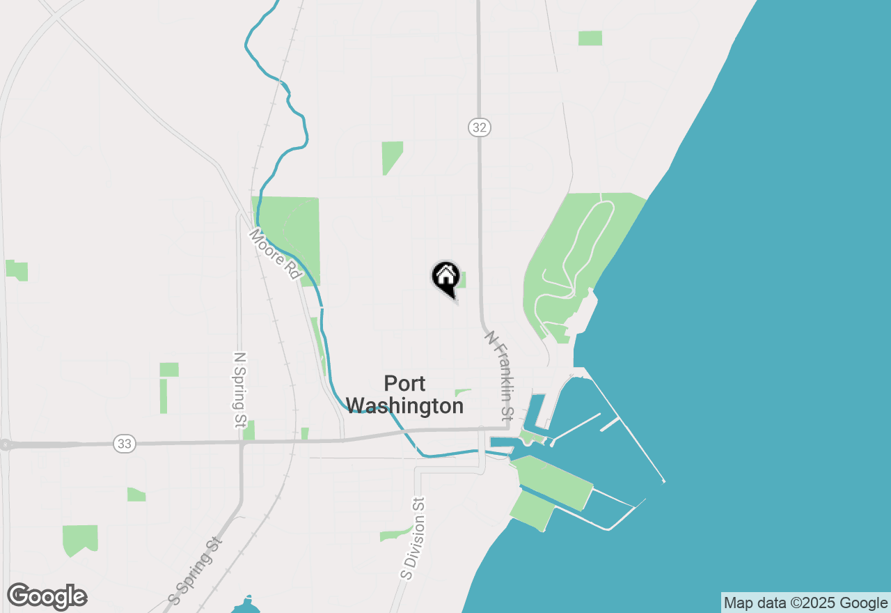 Map of 531 N Milwaukee St, Port Washington, WI 53074