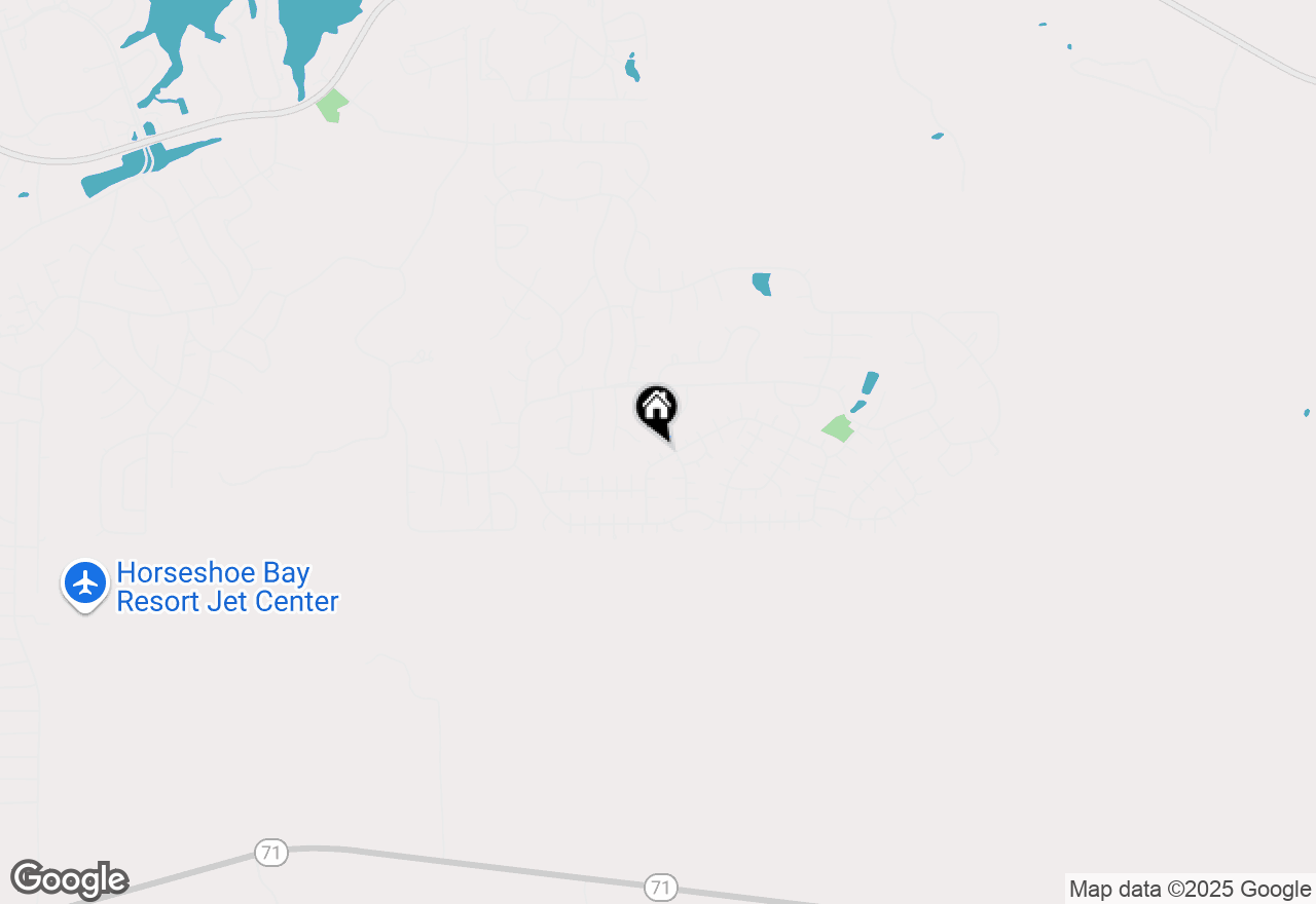 Map of 1400 15th St, Horseshoe Bay, TX 78657