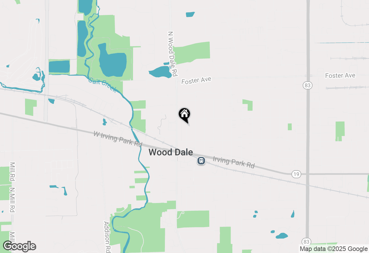Map of 372 N Walnut Avenue, Wood Dale, IL 60191