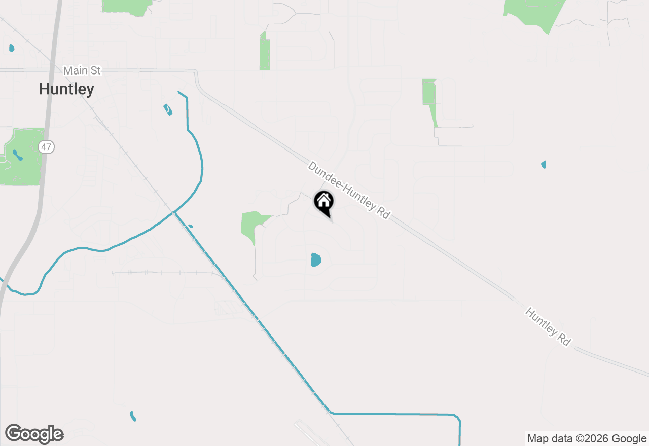 Map of 10705 Rushmore Lane, Huntley, IL 60142