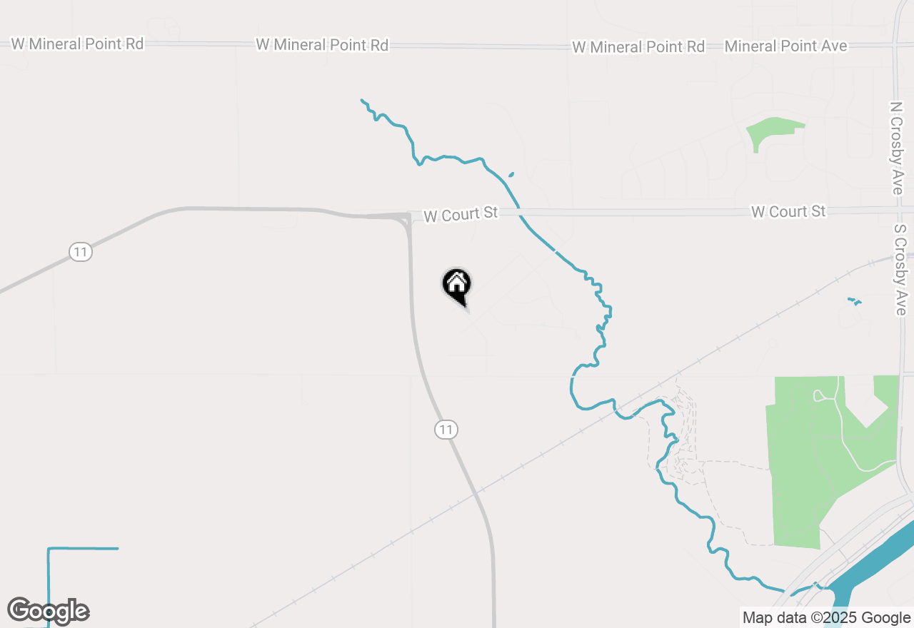 Map of 408 Rimrock Rd, Janesville, WI 53548