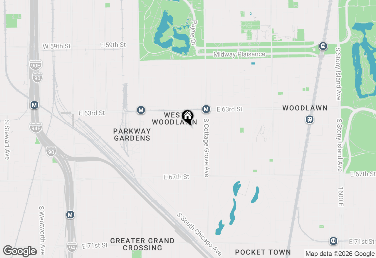 Map of 6404 S Langley Avenue, Chicago, IL 60637