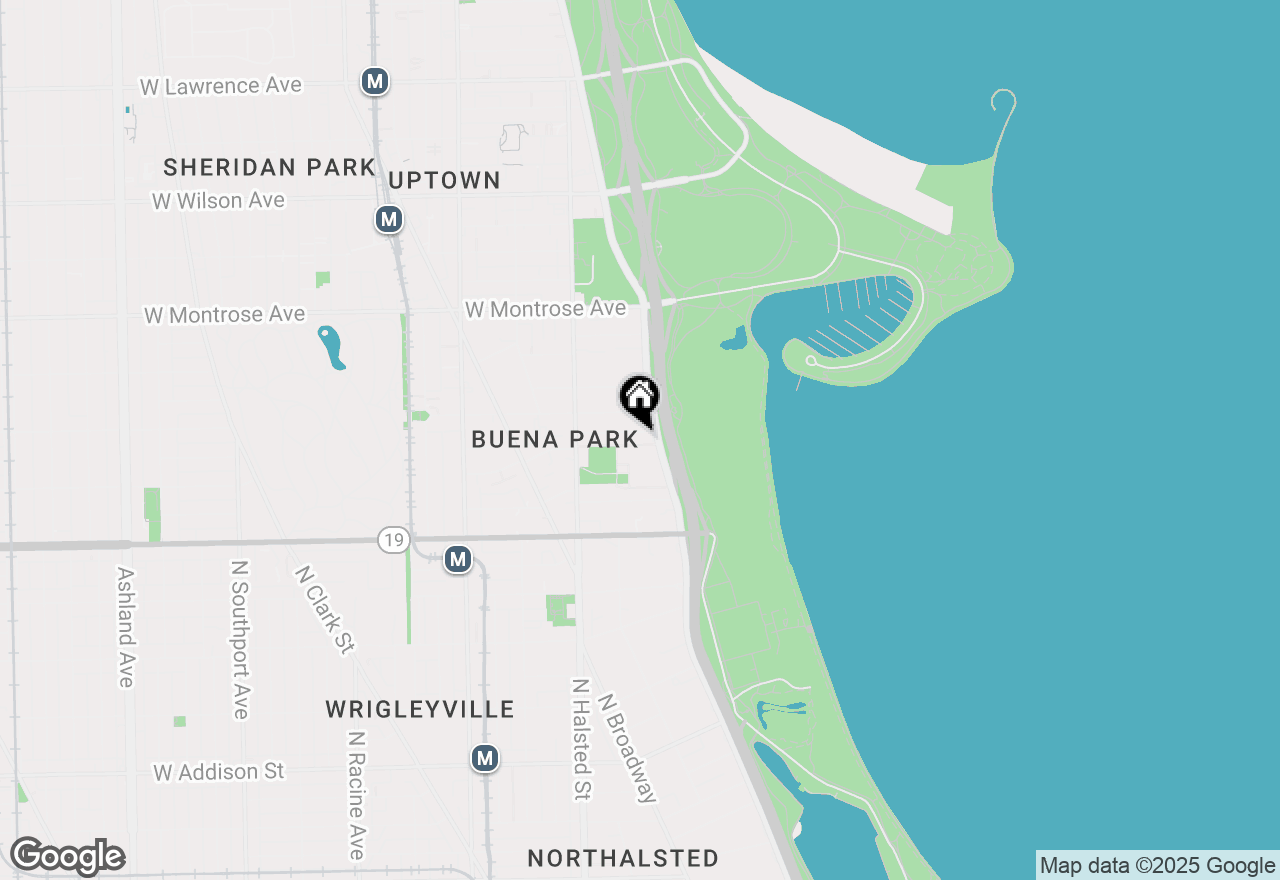 Map of 4170 N Marine Drive #8D, Chicago, IL 60613