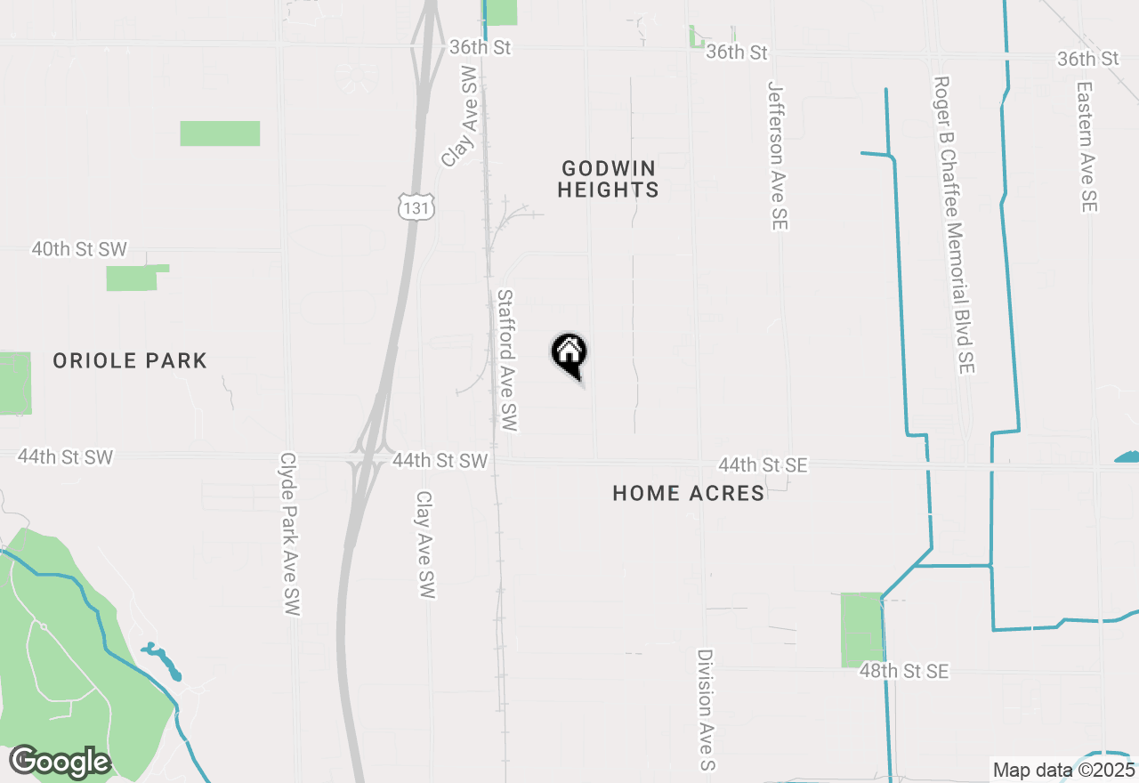 Map of 232 Maplelawn Street Sw, Grand Rapids, MI 49548