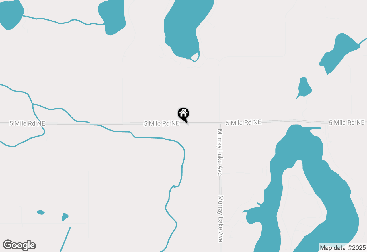 Map of 10958 5 Mile Road Ne, Ada, MI 49301