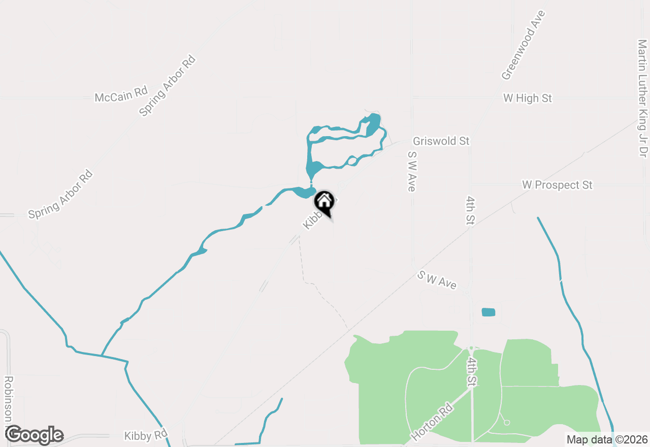 Map of 2000 Cascade Drive, Jackson, MI 49203