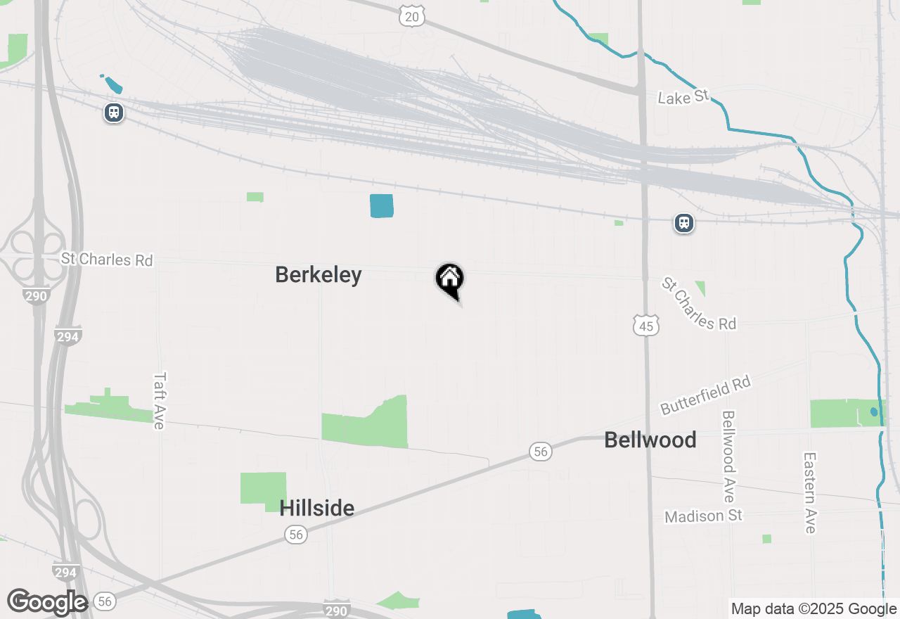 Map of 241 51st Avenue, Bellwood, IL 60104