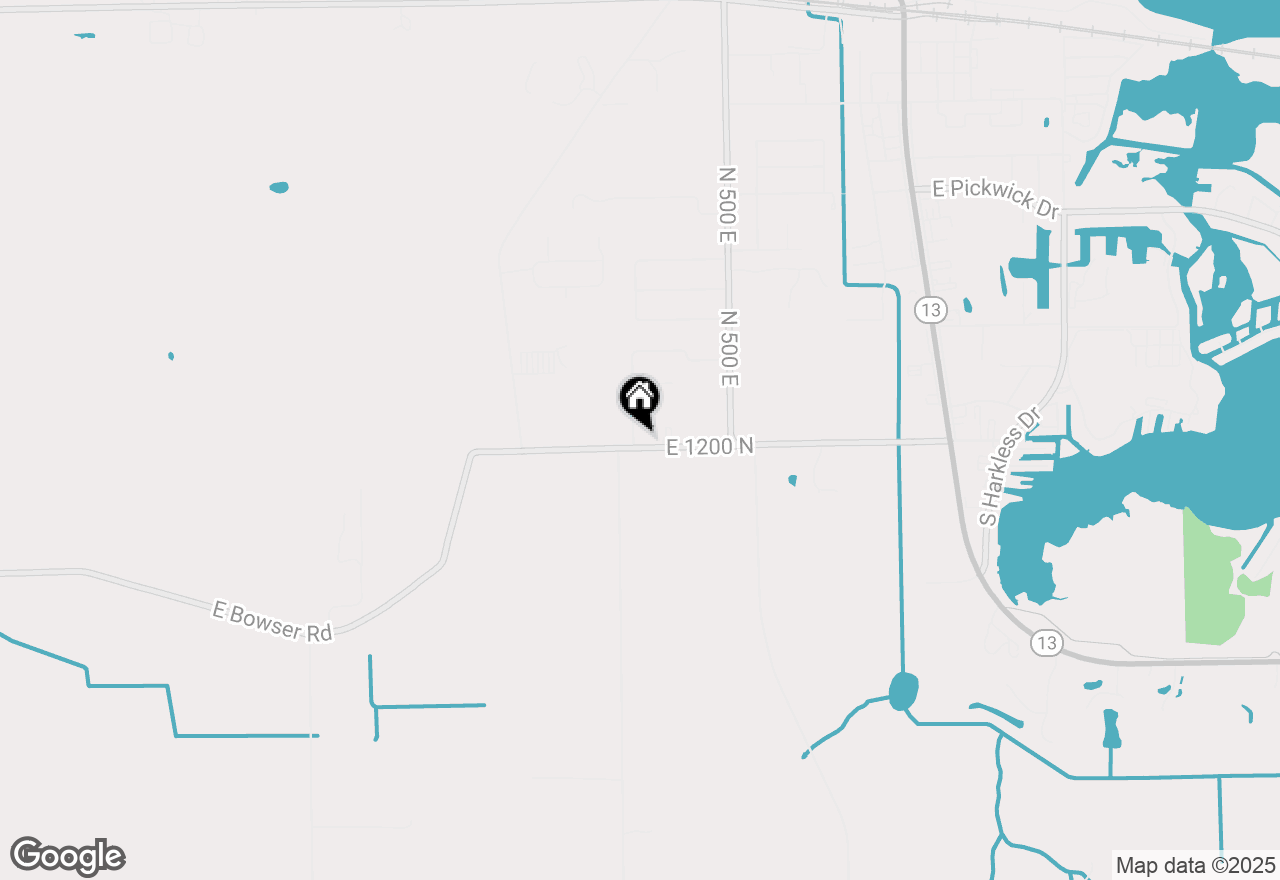 Map of 12018 N Woodland Acres Drive, Syracuse, IN 46567