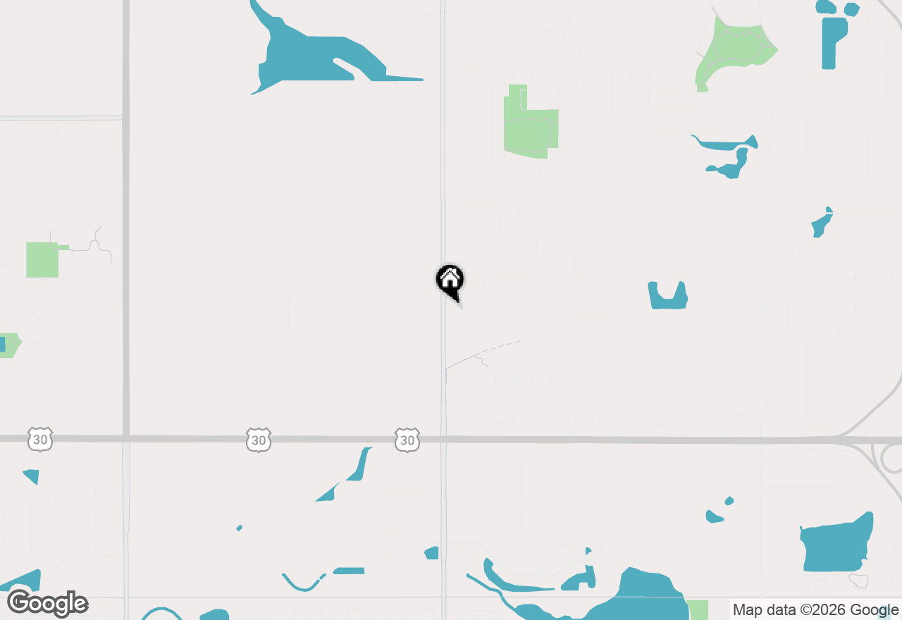 Map of 822 Tall Grass Trail, Matteson, IL 60443